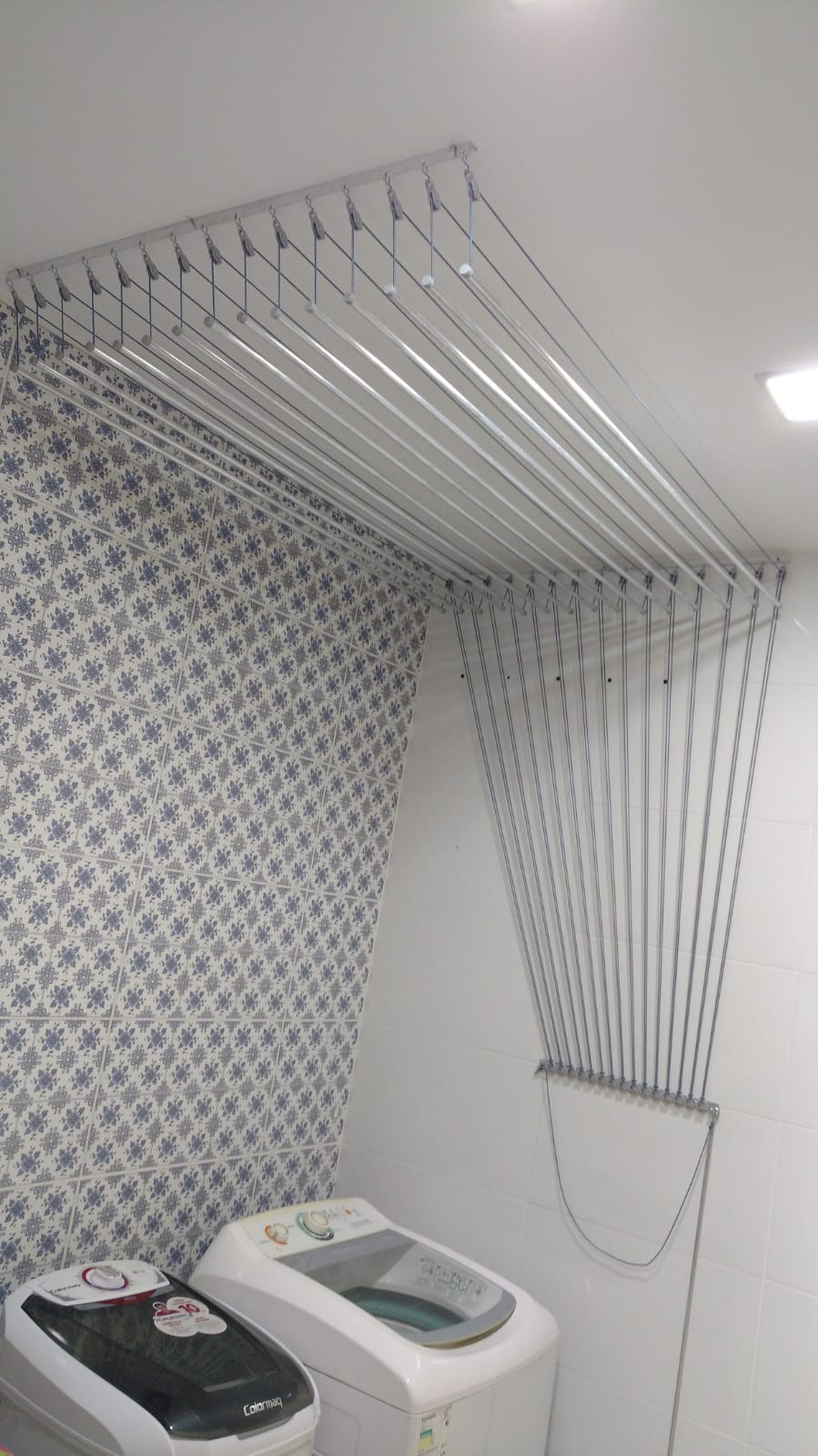 Varal individual alumínio